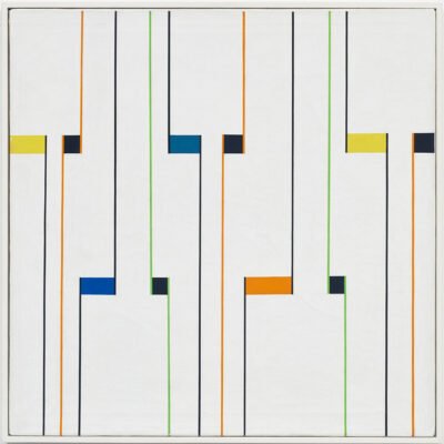 Ritmos cromáticos, 1947. Óleo sobre tela, 70 × 70 cm. Colección particular