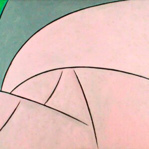 Sin título, 1986. Acrílico sobre tela, 120,5 × 160,5 cm. Colección particular