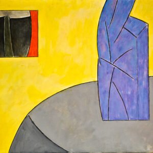 Sin título, 1991. Acrílico sobre tela, 80 × 100 cm. Colección particular