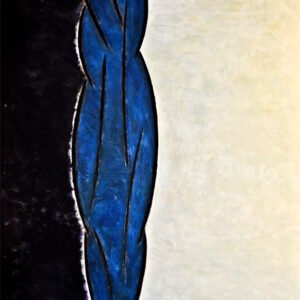 Sin título, 1984. Acrílico sobre tela, 130 × 110 cm. Colección particular