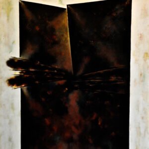 Sin título (Efigie), 1971. Acrílico sobre tela, 100 × 80 cm. Colección particular