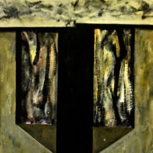 Sin título, 1978, acrílico sobre tablero aglomerado, 46 × 33 cm. Colección particular
