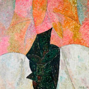 Sin título, 1962. Óleo sobre tela, 60 × 60 cm. Colección particular