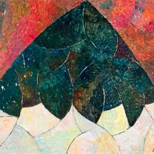 Sin título, 1962. Óleo sobre tablero aglomerado, 60 ×76 cm. Colección particular