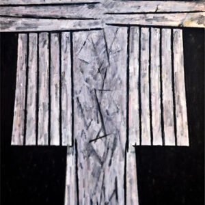 Sin título, de la serie Retratos, 1980. Acrílico sobre tela, 120 × 80 cm. Colección particular