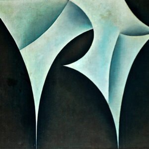 Sin título, 1957. Óleo sobre tela, 64 × 98,5 cm. Colección particular