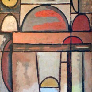 Sin título, 1945. Óleo sobre tela, 43 × 32 cm. Colección particular