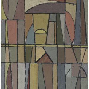 Construcción, 1945. Óleo sobre tela, 70 × 50,8 cm. Colección particular