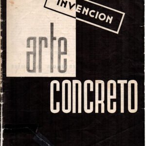 Portada de la revista «Arte Concreto-Invención»