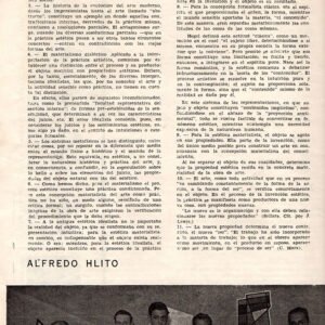 Notas para una estética materialista, revista «Arte Concreto-Invención»