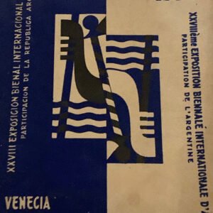 Cubierta del catálogo de la Bienal de Venecia de 1956