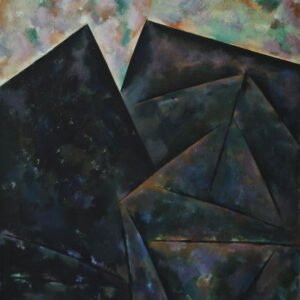 Estudio, 1970. Acrílico sobre tela, 80 × 60 cm. Colección particular