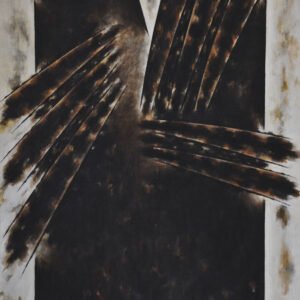 Sin título (Efigie), 1974. Acrílico sobre tela, 109 × 80 cm. Colección particular