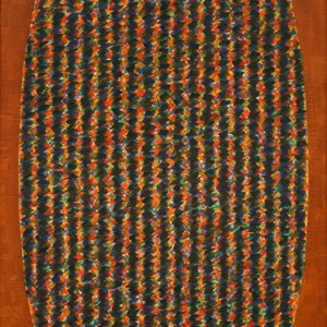 Sin título, 1952. Óleo sobre tela, 110 × 55 cm. Colección Museo de Arte Moderno de Buenos Aires. Foto: Viviana Gil
